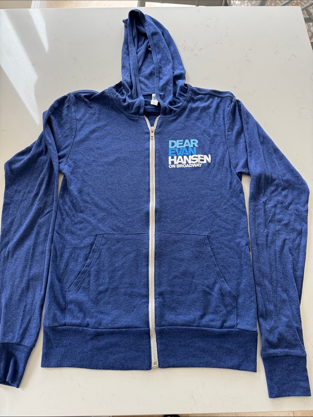 Dear Evan Hansen Broadway Bella Canvas Zip-Up Hoodie
Sz: S NWOT